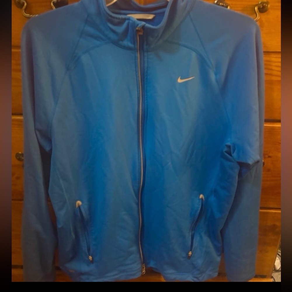 Nike Women's Blue full zip size L